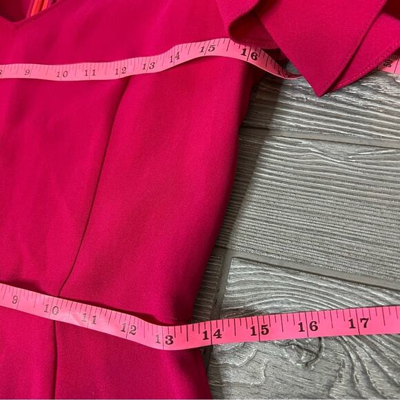 STELLA MCCARTNEY Miranda Dress in Bubble Gum sz 38 ruffle - Picture 8 of 12